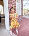 CRAYONS TWIRL DRESS WITH POCKETS