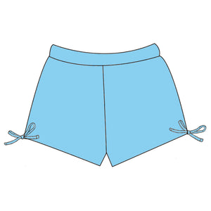 TURQUOISE BOW SHORTIES - PRE-ORDER