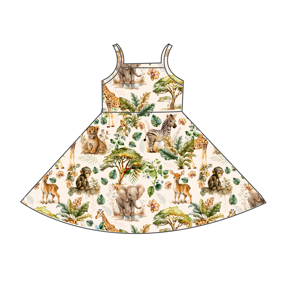 SAFARI TANK DRESS