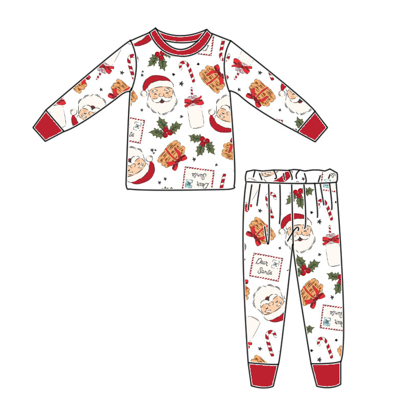 DEAR SANTA PAJAMAS - WHITE - Christmas2025 - Preorder