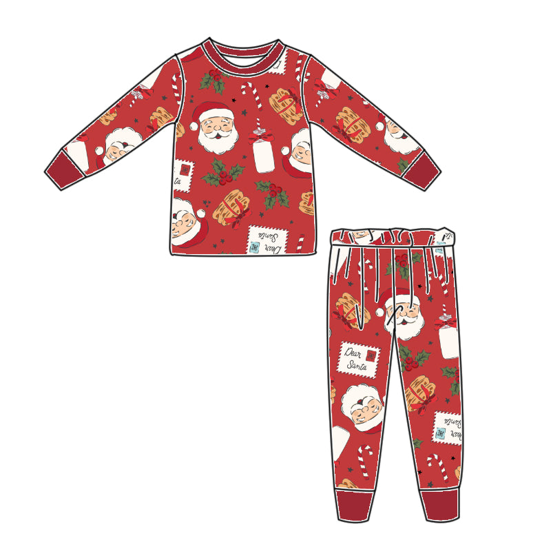 DEAR SANTA PAJAMAS - RED- Christmas2025 - Preorder
