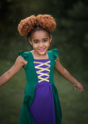 WINNIE SISTER SOFT COTTON TWIRL DRESS PRE-ORDER