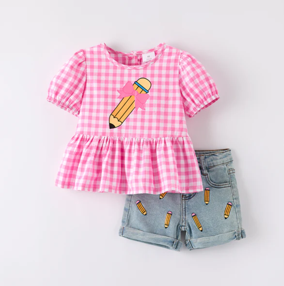PENCIL TOP & SHORT SET PRESALE