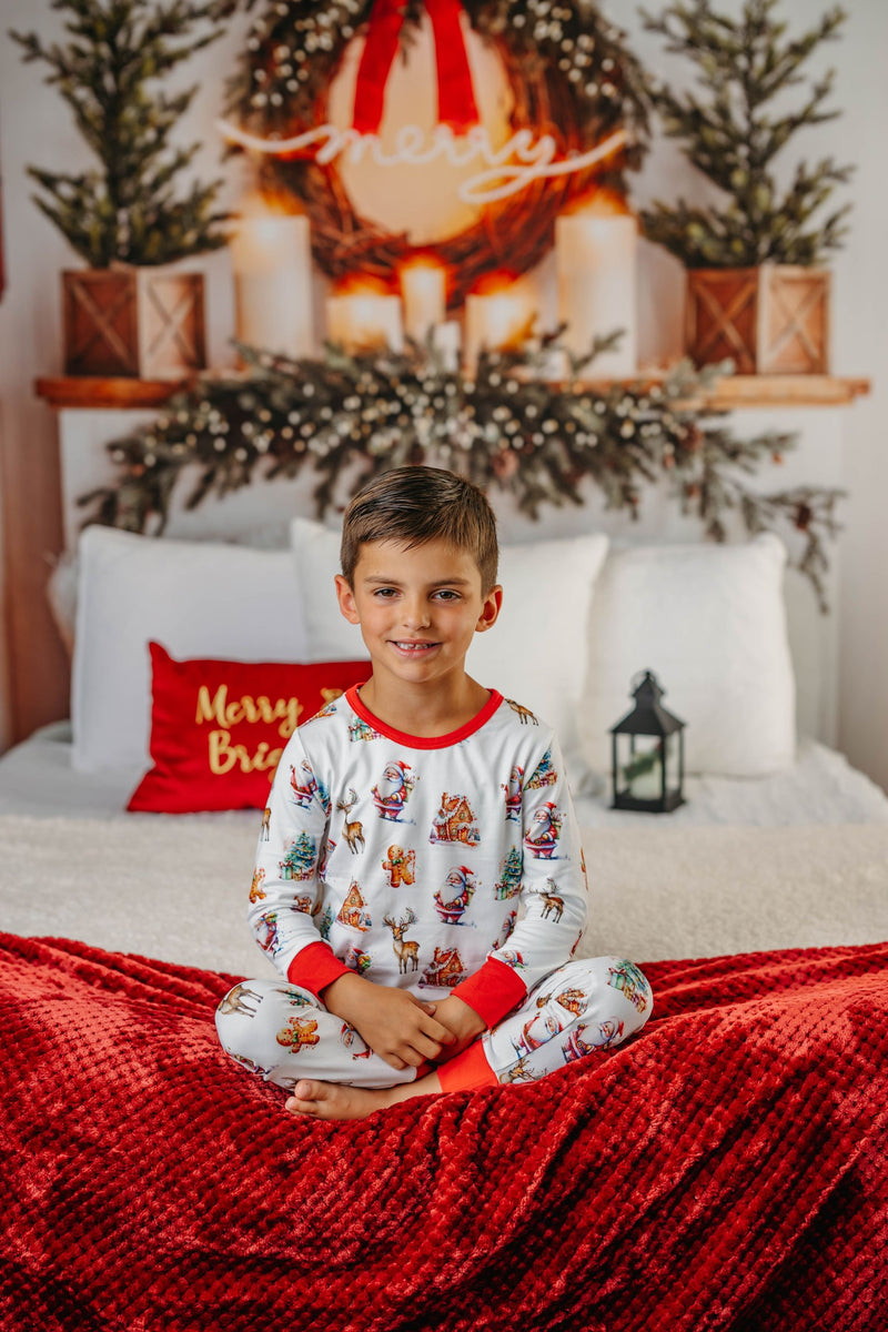 Christmas pjs shop for kids