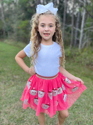 SANTA SEQUINS TUTU SKIRT