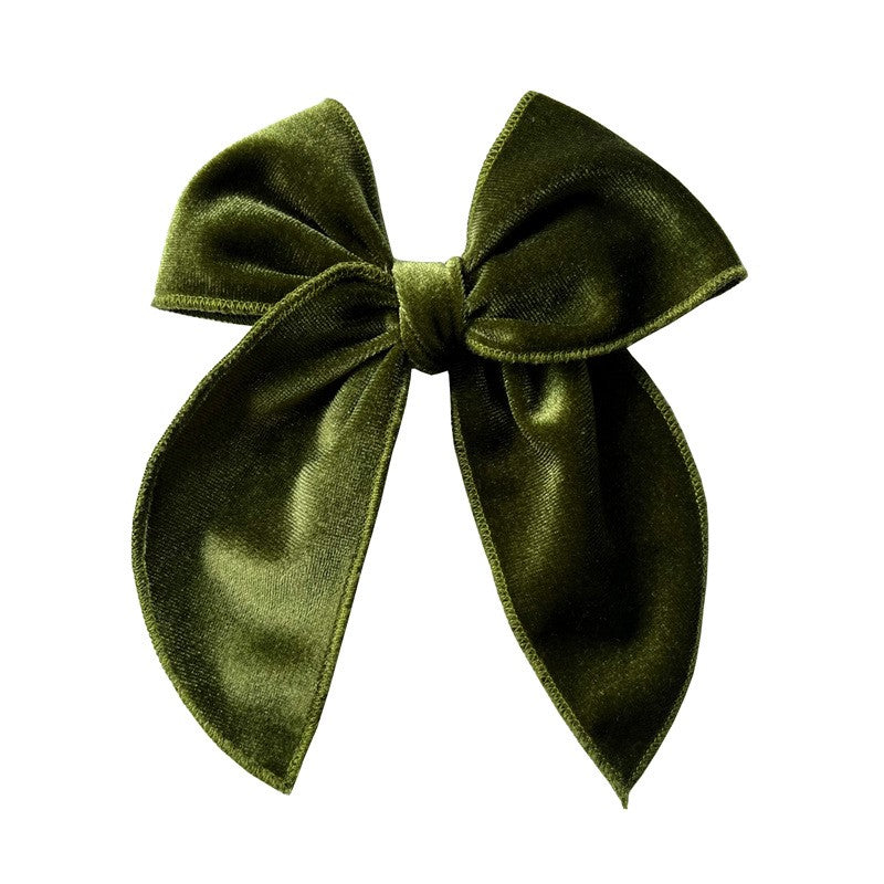 OLIVE GREEN SAILOR BOW