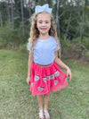 SANTA SEQUINS TUTU SKIRT