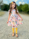BACK TO SCHOOL RAINBOW PAINT DRESS PRESALE