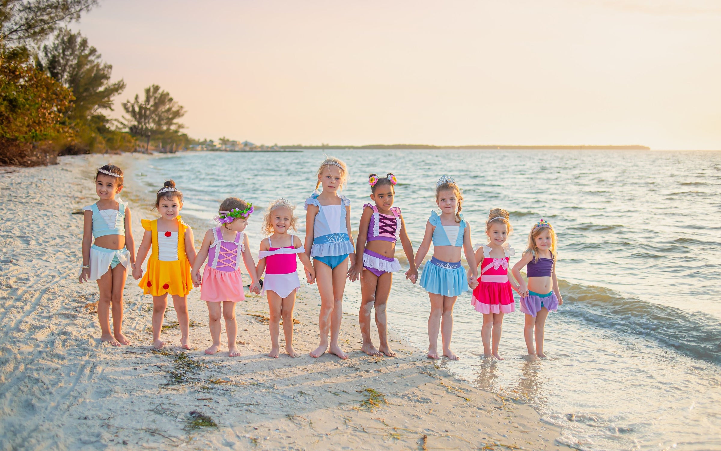 MERMAID TWO PIECE SWIMSUIT PRE ORDER Hunny Bee Kids New York