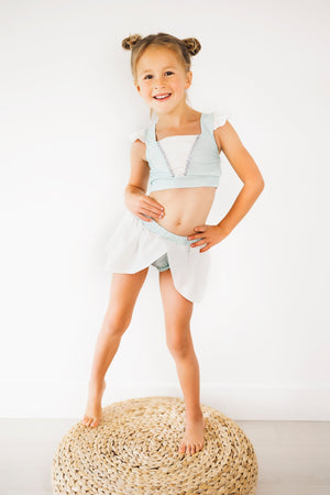 MIDNIGHT PRINCESS TWO PIECE SWIMSUIT
