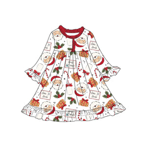 DEAR SANTA NIGHTGOWN - WHITE - Christmas2025 - Preorder