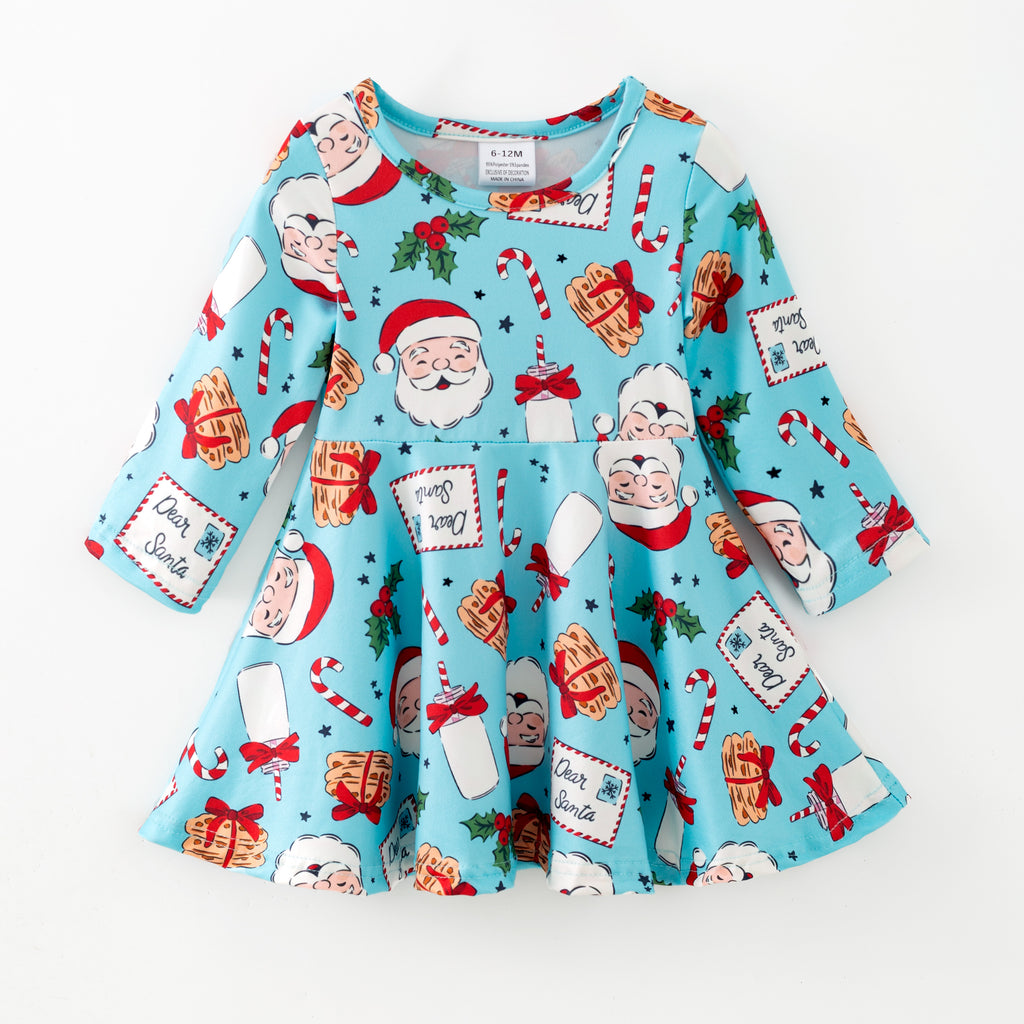 DEAR SANTA TWIRL DRESS - Christmas2025