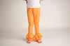 ORANGE RUFFLE PANTS