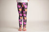 PURPLE PUMPKIN & BATS LEGGINGS