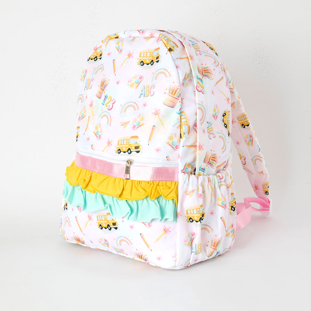 BACK TO SCHOOL RAINBOW BACKPACK
