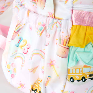 BACK TO SCHOOL RAINBOW BACKPACK