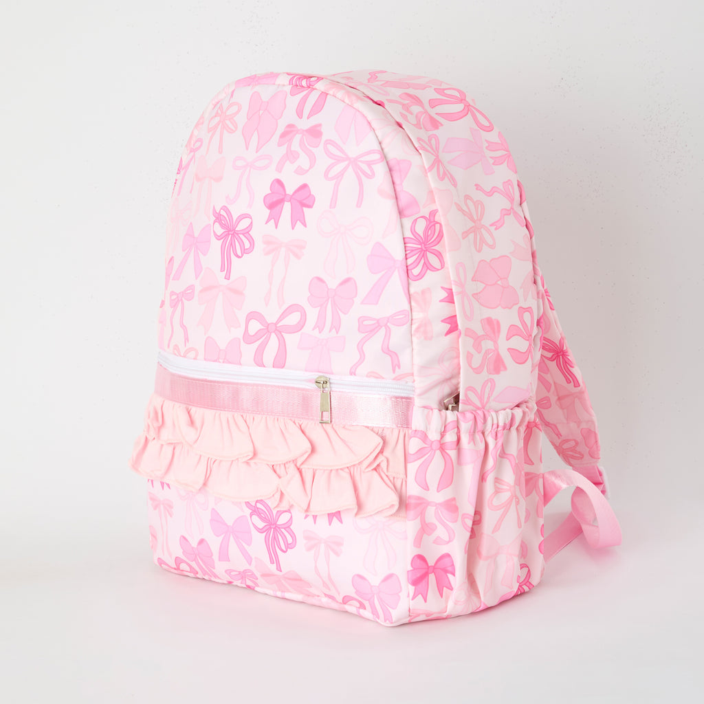PINK BOWS BACKPACK
