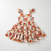 FALL FLORAL LAYER FLUTTER DRESS PREORDER - Fall2025