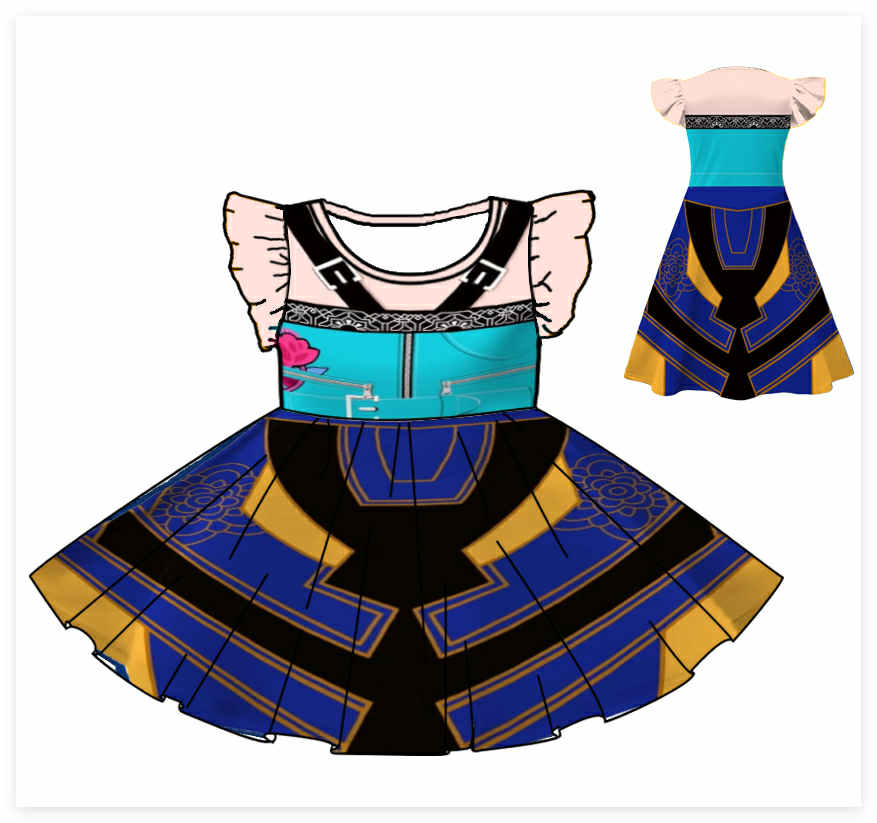 KPOP TWIRL DRESS STYLE #2 PRE-ORDER