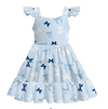 BLUE BOW DRESS - PREORDER