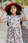 ANNA FALL FLORALS DRESS