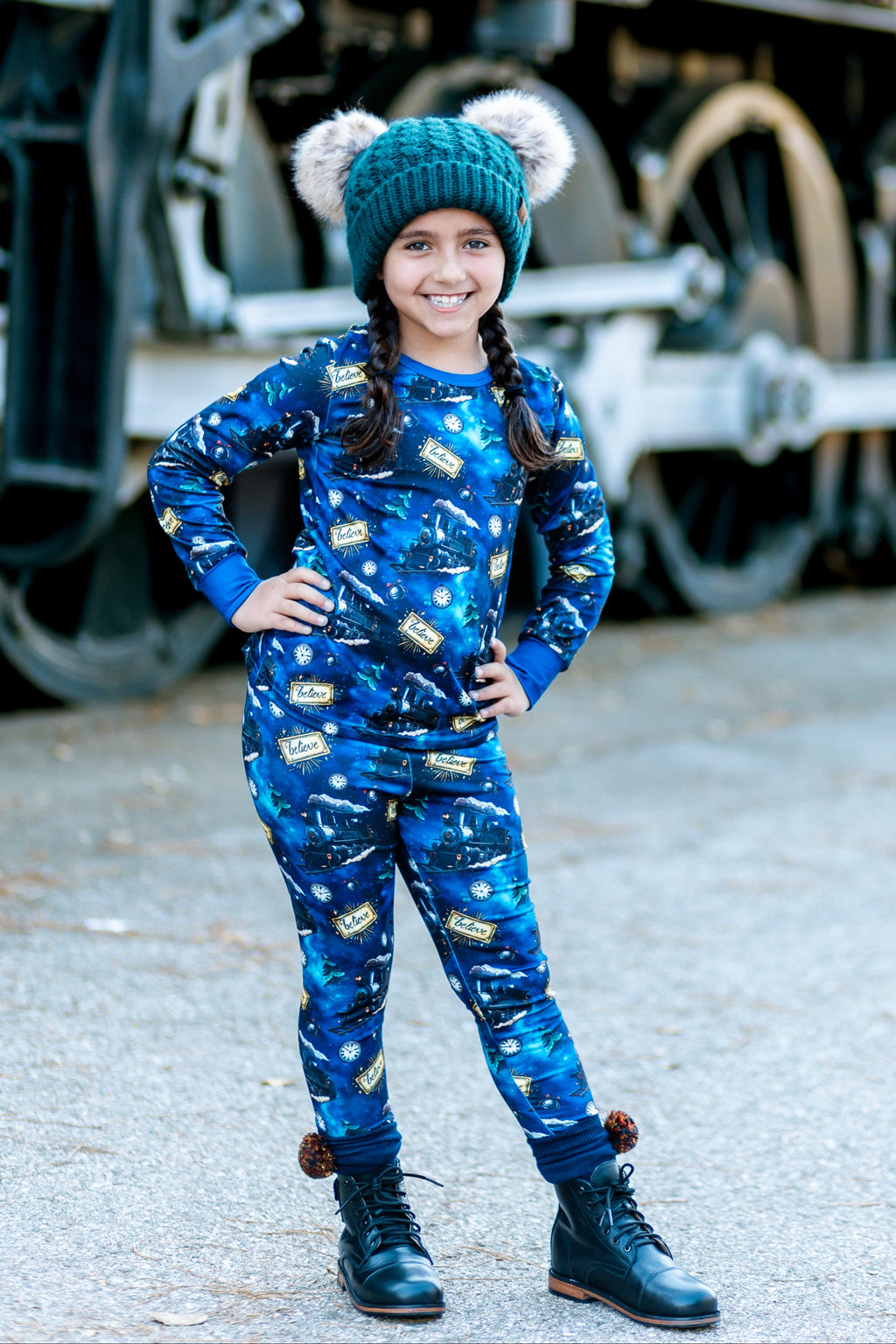 CHRISTMAS TRAIN PAJAMAS - Christmas2025