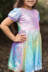 RAINBOW SPARKLE DRESS