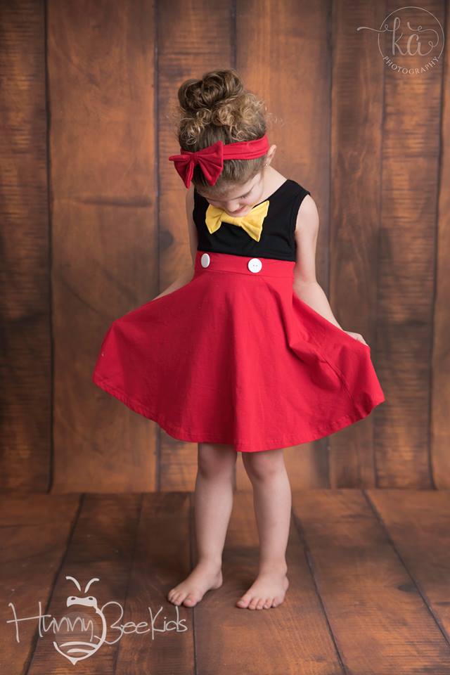 MOUSE TWIRL DRESS