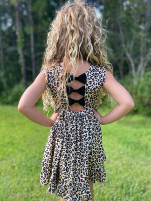 ADELAIDE CHEETAH DRESS