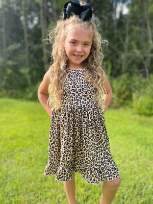 ADELAIDE CHEETAH DRESS