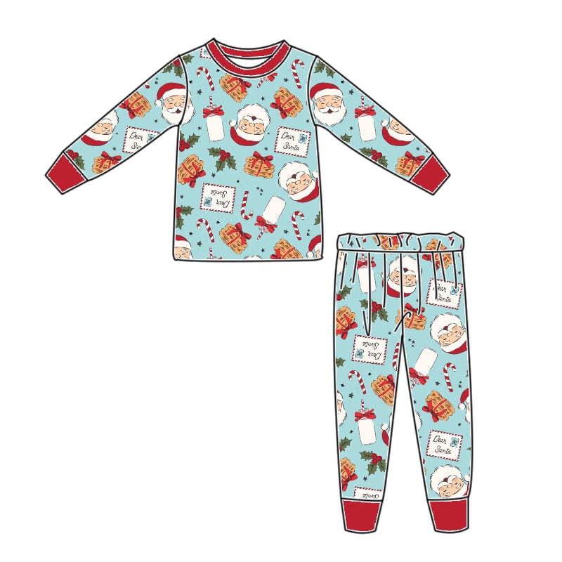 DEAR SANTA PAJAMAS - BLUE - PREORDER