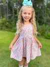 CRAYONS POSITIVE AFFIRMATION DRESS WITH POCKETS - PINK PREORDER