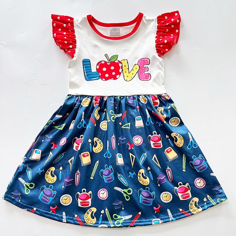 BACK TO SCHOOL LOVE DRESS