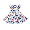 PATRIOTIC BLISS FLORAL DRESS