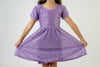 EVA PURPLE SPARKLE DRESS