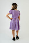 EVA PURPLE SPARKLE DRESS