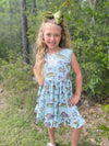 TURTLE BACK BOW DRESS