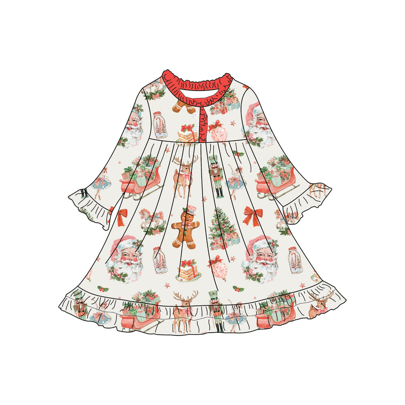 CHRISTMAS VINTAGE NIGHTGOWN KIDS & ADULTS - PREORDER - Christmas2025