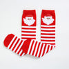 SANTA STRIPE SOCKS