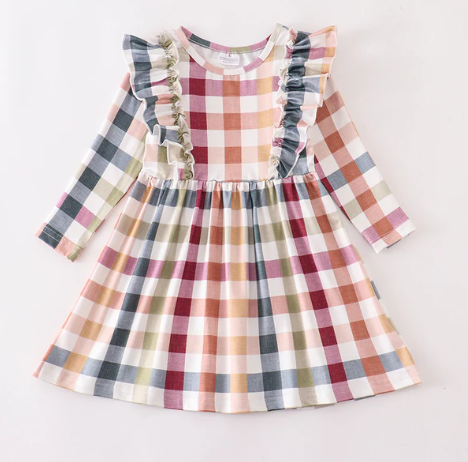 FALL PLAID DRESS - Fall2025