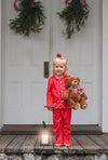 CHRISTMAS RED PJS - GIRLS READY TO SHIP