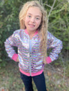 RENEE SILVER & PINK SPARKLE JACKET