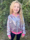 RENEE SILVER & PINK SPARKLE JACKET