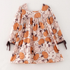 FALL PUMPKIN BUTTON DRESS - Fall2025