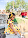 CRAYONS TWIRL DRESS WITH POCKETS