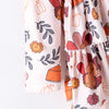 THANKSGIVING TURKEY RUFFLE DRESS