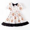 GHOST & PUMPKIN BACKBOW DRESS