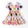 FALL PUMPKINS BACKBOW DRESS - Fall2025