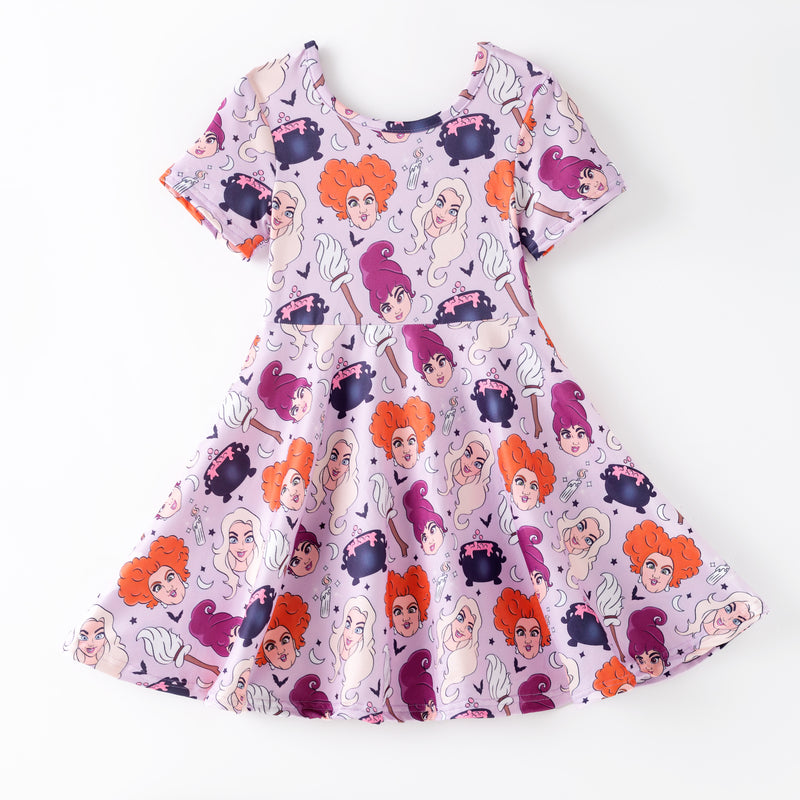 SPOOKY WITCHES HALLOWEEN DRESS - Halloween2025