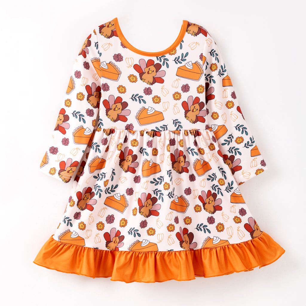 THANKSGIVING TURKEY DRESS  - Fall2025